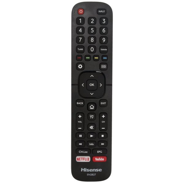 Replacement HISENSE TV REMOTE CONTROL EN-2B27 EN2B27-  40K321UW  50K321UW  55K321UW 58K321UW  58K322UW  65K321UW  LCD TV