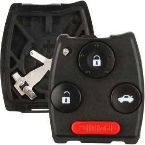 Replacement HONDA 4 button No Slot Gut Case by Car & Truck Remotes