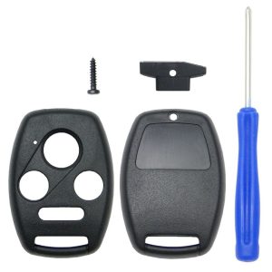 Replacement Honda Remote Shell Kit – 4 buttons – NO CUTTING by Car & Truck Remotes