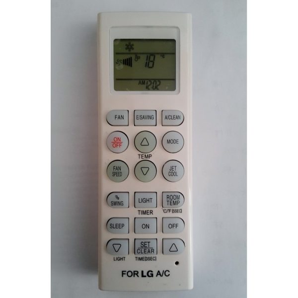 REPLACEMENT LG AIR CONDITIONER REMOTE CONTROL – AKB74955603
