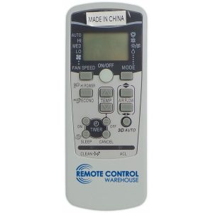 Replacement MITSUBISHI Air Conditioner Remote Control  RKX502A001