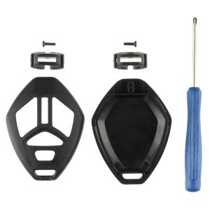 Replacement Mitsubishi Remote Shell Kit – 4 buttons – NO CUTTING – Aftermarket