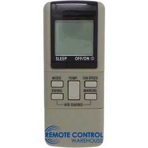 REPLACEMENT PANASONIC AIR CONDITIONER REMOTE CONTROL A75C377