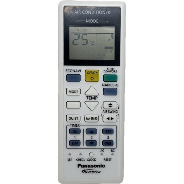Replacement Panasonic Air Conditioner Remote Control CWA75C4762 A75C4762