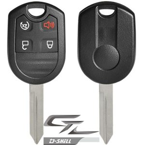 Replacement Remote Shell for Ford / Lincoln Remote PN: 164-R8067 with RS – STANDARD BLADE by Car & Truck Remotes