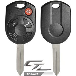 Replacement Remote Shell for Ford Remote PN: 164-R7016 3 Buttons by Car & Truck Remotes