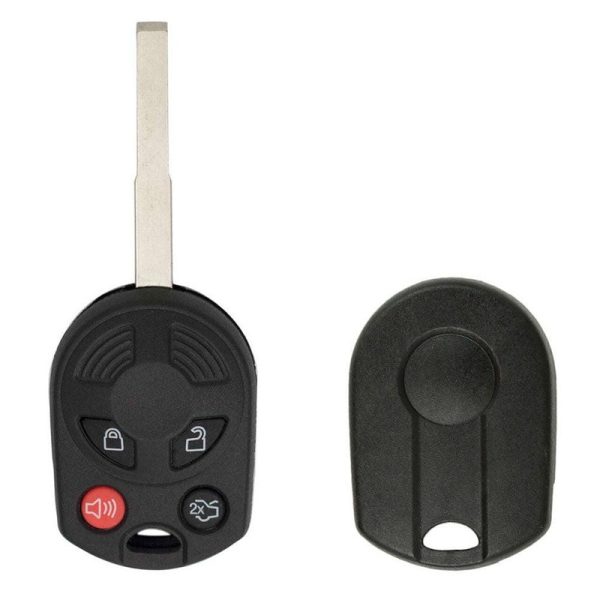 Replacement Remote Shell for Ford Remote PN: 164-R8046 4 BUTTON – SLIM BLADE by Car & Truck Remotes