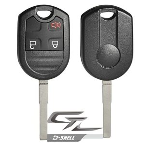 Replacement Shell for Ford Fiesta 3 BUTTON – SLIM BLADE – Aftermarket