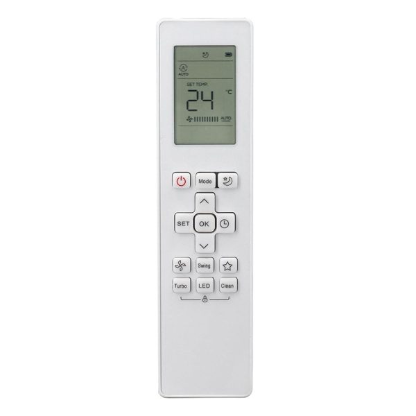 RG10B(G)/BGEF Remote Control Replacement for Midea Air Conditioner RG10B(K1)/BGEFU1