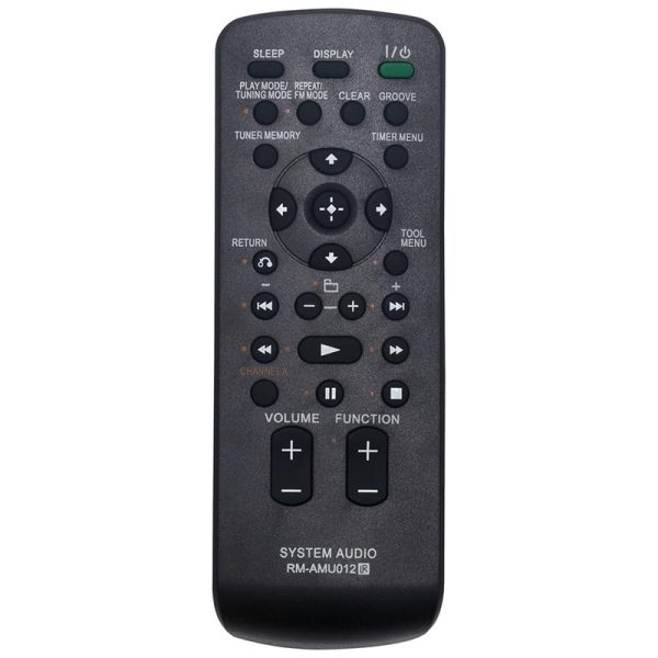 RM-AMU012 Remote Control Replacement for Sony Audio System LBT-DJ2I