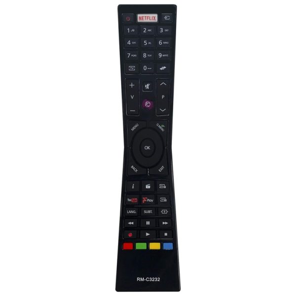 RM-C3232 Remote Control Replacement for JVC 4K UHD TV LT-24C660 LT-32C660
