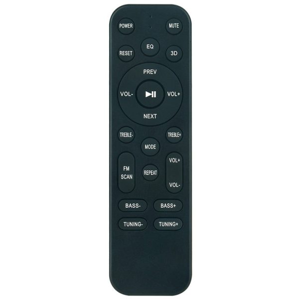 RM-STHBY370A Remote Control Replacement for JVC 2.1CH Bluetooth Soundbar