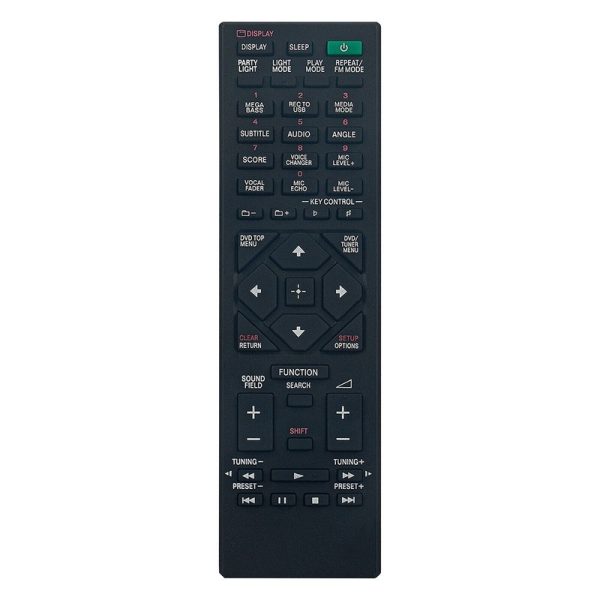 RMT-AM420U Remote Control Replacement for Sony Home Audio System