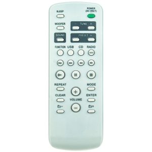 RMT-CG880A Remote Control Replacement for Sony CD Radio Recorder CFD-RG880CP