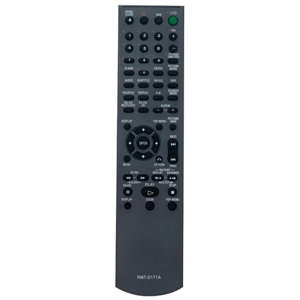 RMT-D171A Remote Replacement for Sony DVD Players Recorders