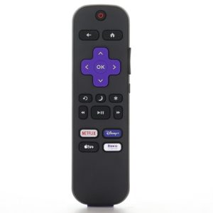 Roku RC-CHIR for Roku TVs Remote Control | IR | Netflix | Disney + | Apple TV + | Roku Channel – 3026000112