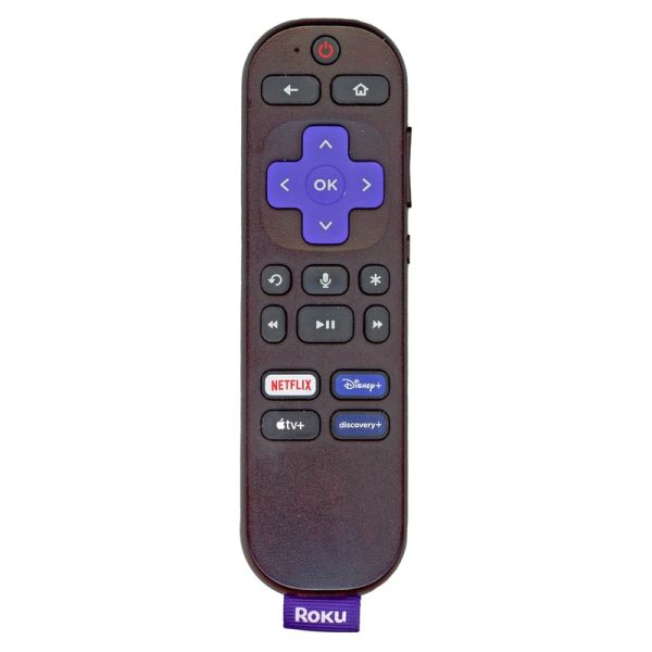 Roku RCGZ1 Streaming Remote Control NETFLIX, Disney +, Apple TV, Discovery + – 3226001306