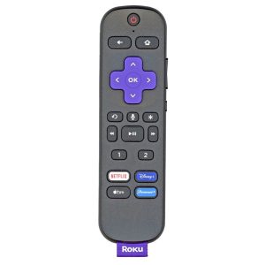 Roku RCMC1F Roku Voice Remote Pro Streaming Remote Control – Netflix, Disney, Apple TV +, Paramount- 3226001360