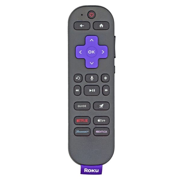 Roku RCOS1 Roku Voice Remote Pro 2nd edition Streaming Remote Control – Netflix, Apple TV +, Paramount, HBOMax – 3026000039