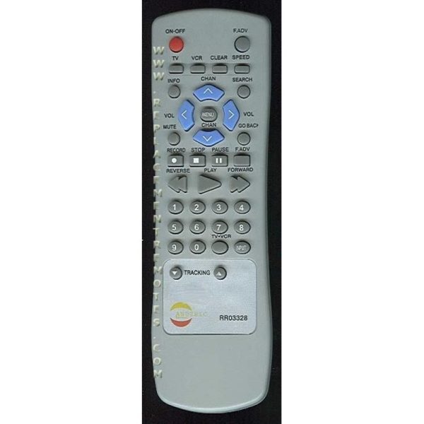 RR03328 RCA/GE/PRO VCR Remote Control