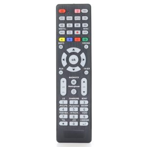 RR1DTV App Remote for Most Smart TVs with Backlight and Quick Programming 1-Device Universal Remote Control
