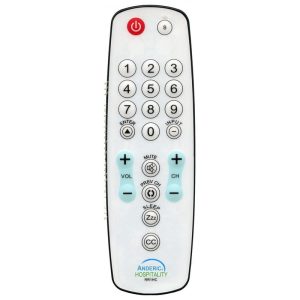 RR1HC Easy Wipe Remote Control 1-Device Universal Remote Control