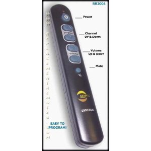 RR2004 for TV 1-Device Universal Remote Control