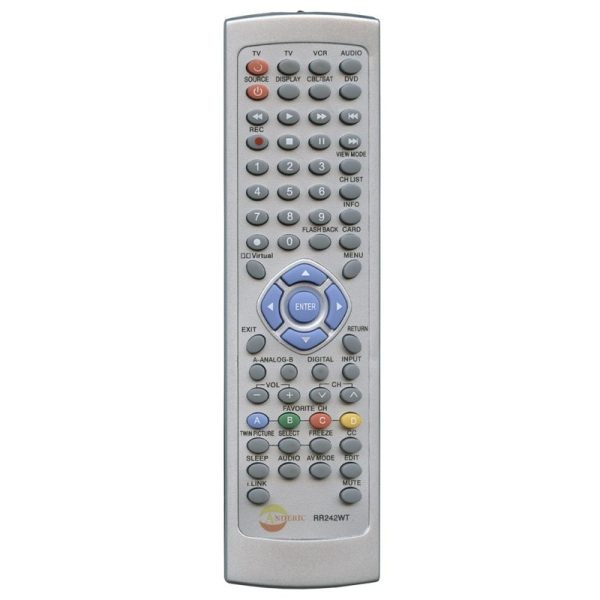 RR242WT Sharp TV Remote Control