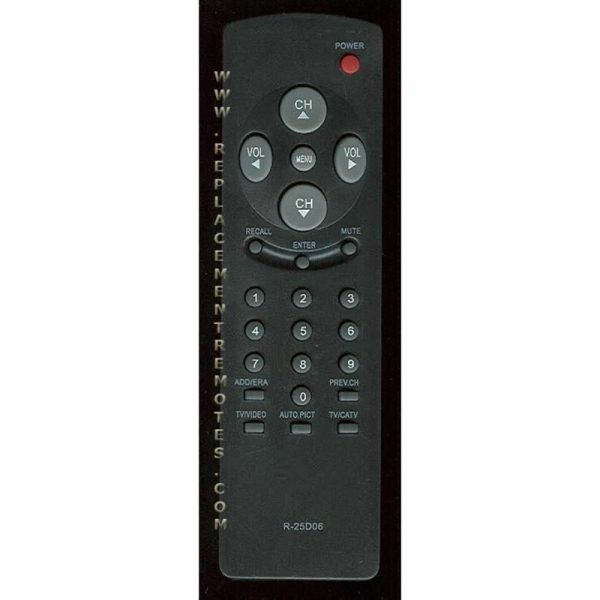 RR25D06 Daewoo TV Remote Control