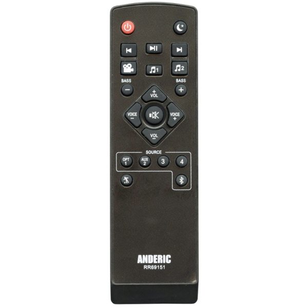 RR69151 For Polk Sound Bar Remote Control