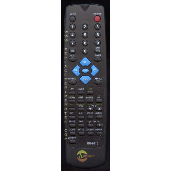 RR9810 Toshiba TV Remote Control