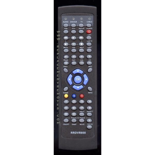 RRDVR800 4-Device Universal Remote Control