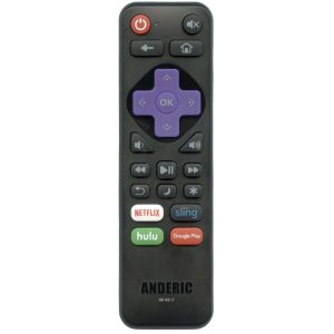 RRNS17 for Insignia Roku Enhanced TV Remote Control