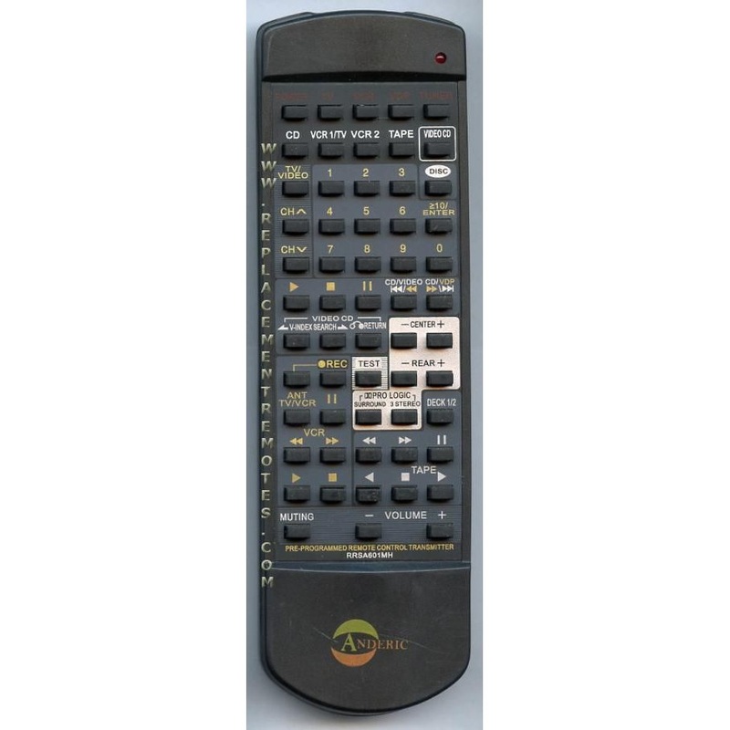 RRSA601MH for Technics Audio Remote Control