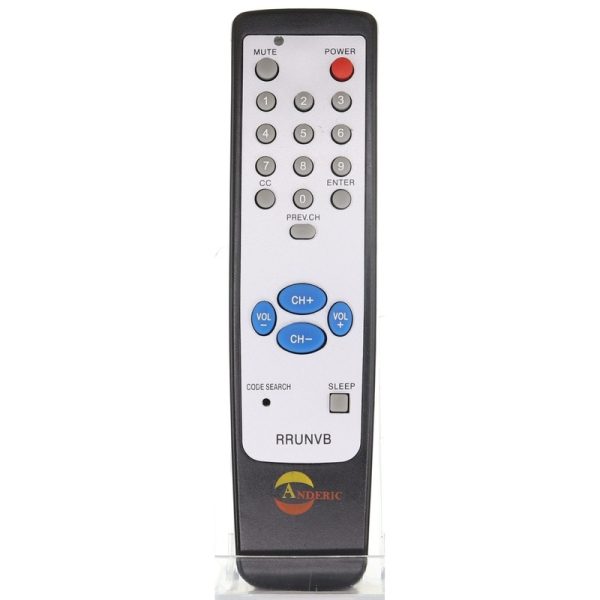RRUNV Black 1-Device Universal Remote Control