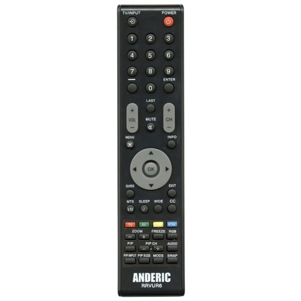 RRVUR6 for Vizio TV Remote Control