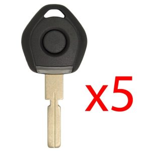 S7BW Transponder Key Shell with Light for BMW – 5 PACK Aftermarket