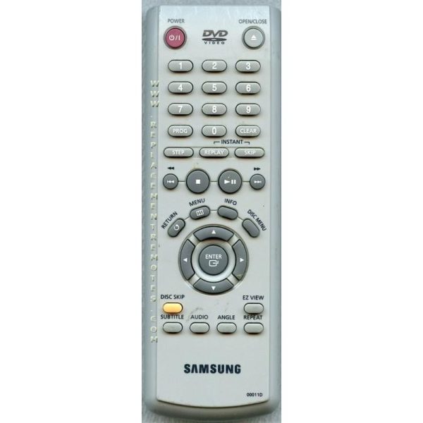 Samsung 00011D DVD Remote Control