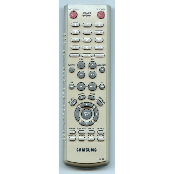 Samsung 00012B DVD Remote Control
