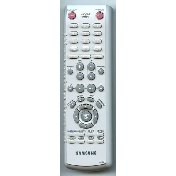 Samsung 00012C DVD Remote Control