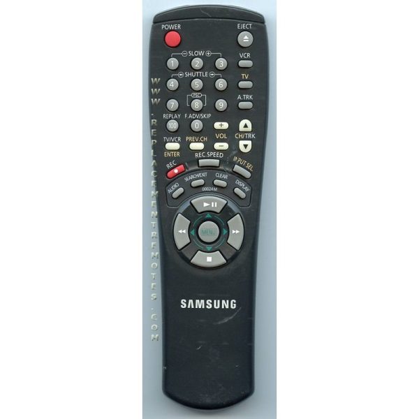 Samsung 00024M VCR Remote Control