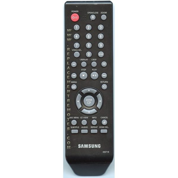 Samsung 00071B DVD Remote Control