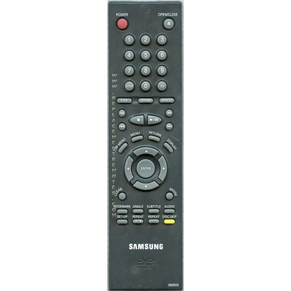 Samsung 00092E DVD Remote Control