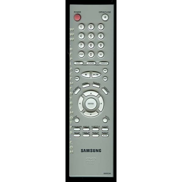 Samsung 00092M DVD Remote Control