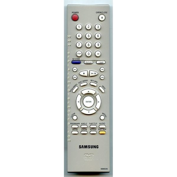 Samsung 00092W DVD Remote Control