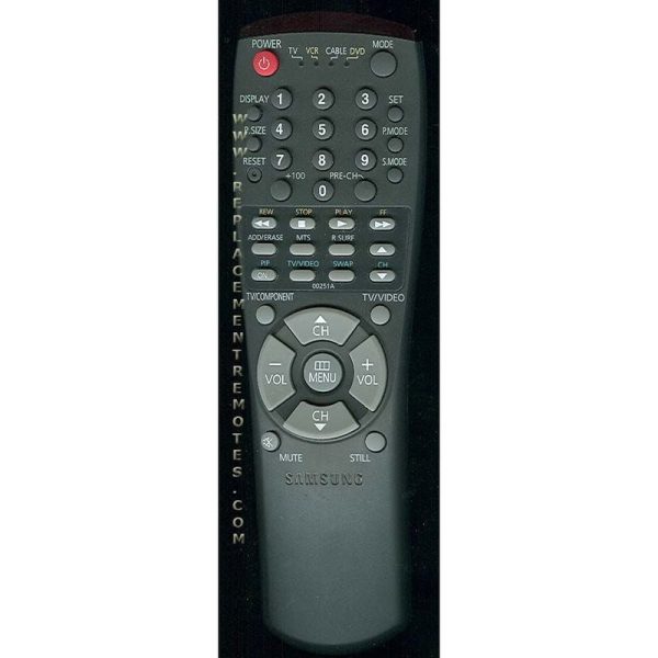 Samsung 00251A TV Remote Control