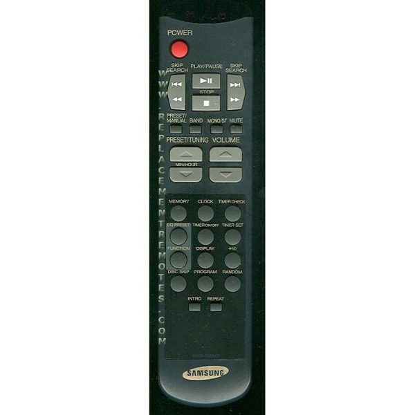 Samsung 19239002200 VCR Remote Control