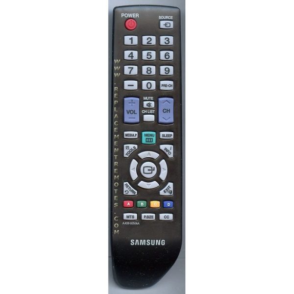 Samsung AA59-00506A TV Remote Control – AA5900506A
