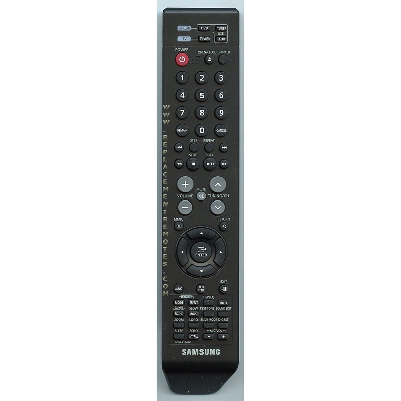Samsung AH59-01778D Receiver Remote Control – AH5901778D