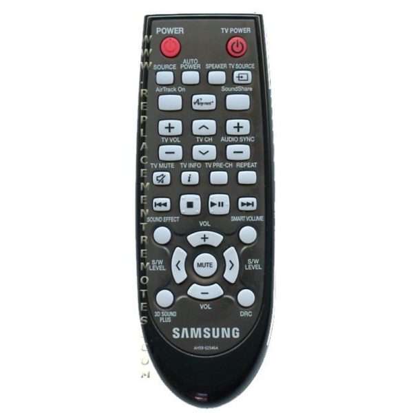 Samsung AH59-02546A Sound Bar Remote Control – AH5902546A